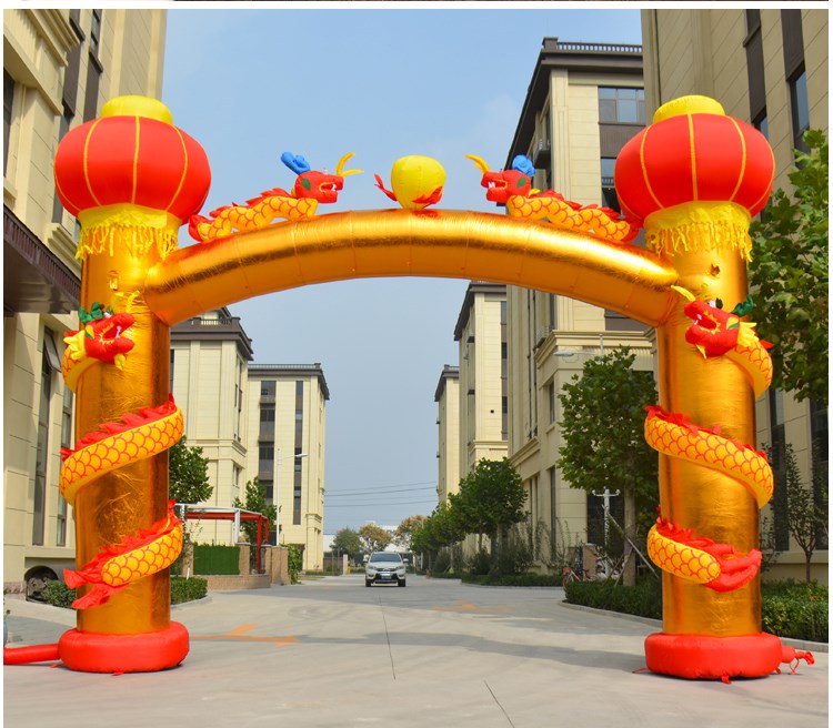 柳州金色庆典拱门